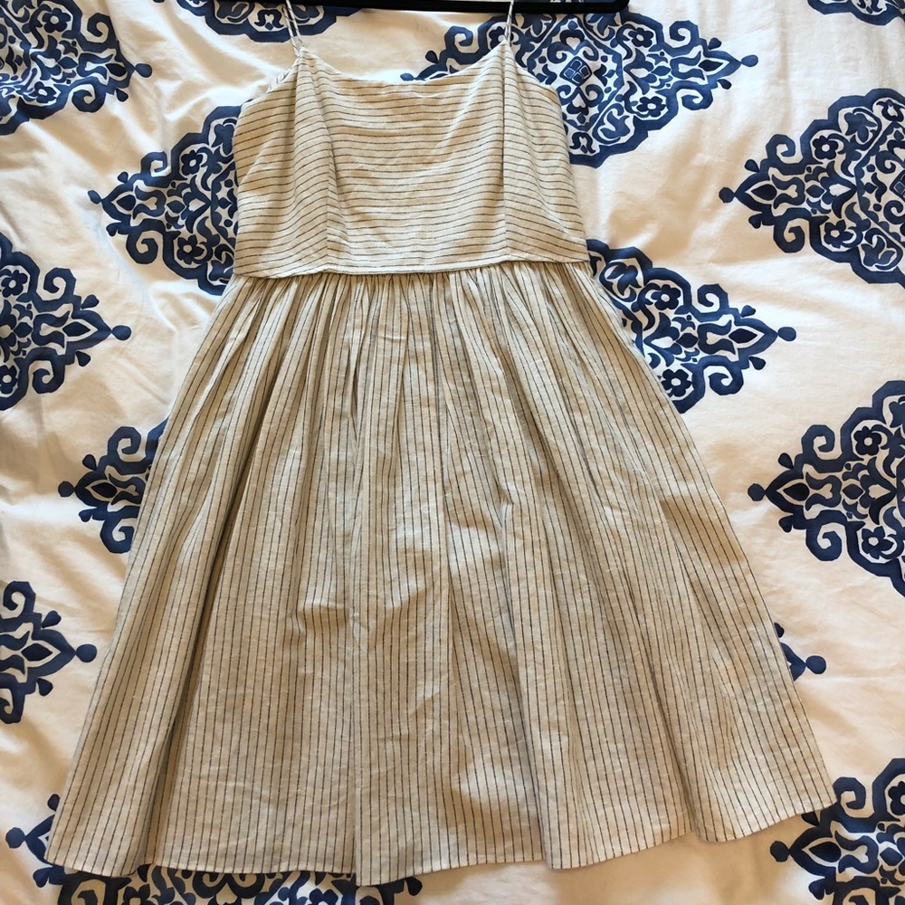 J. Crew linen sundress - beige